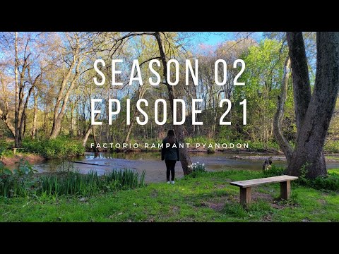 Factorio Rampant Pyanodon - S02E21 - Crushing Quartz. 6/7 ingredients done for Simple Circuit Boards