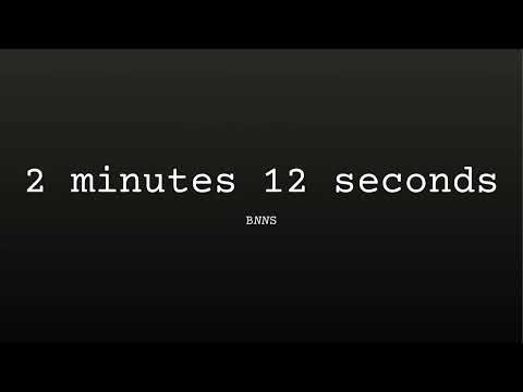 2 minutes 12 seconds (song)
