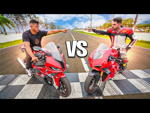 CHAMEI O BRUNO GARCIA PRO RACHA CONTRA MINHA S1000RR !