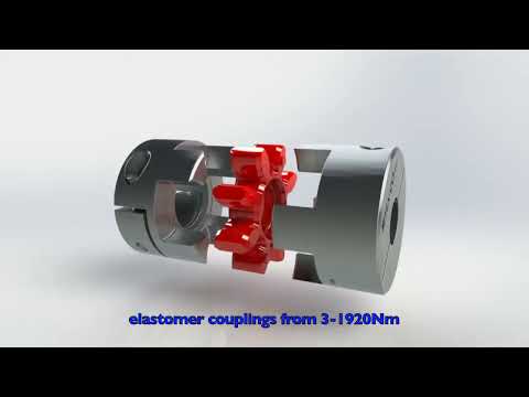 Elastomer coupling SKK