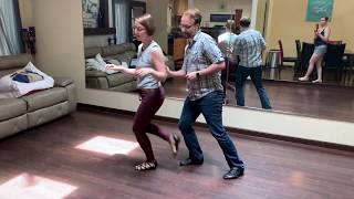 Grace & Nick Piedmont Triple Blues Dance Demo