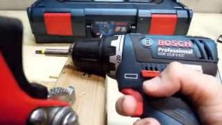 Bosch Professional GSR 10,8 V EC, Der Akkuschrauber ist einfach klasse