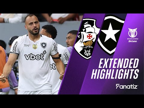 Vasco da Gama vs. Botafogo 0 - 2 I Game Highlights I Brasileirão 2025