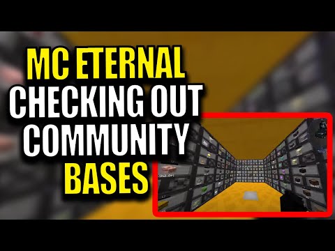 SMP Minecraft MC Eternal Community Server - Checking out Bases