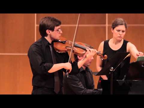 FAURE Violin Sonata No. 1, Op. 13: 4. Allegro Quasi Presto - Jesse Munoz, violin - April 2014