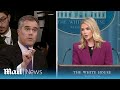 NBC's Peter Alexander clashes with new White House press secretary Karoline Leavitt