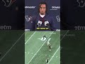 The Texans QB describes the ad-lib in the huddle #shorts