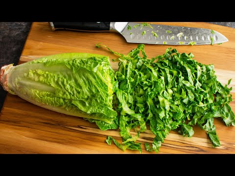 Don't Cut Any More Romaine Lettuce Until You Watch This