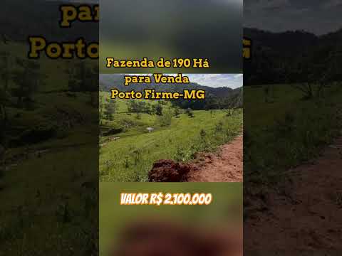 Excelente Fazenda na Cidade de Porto Firme-MG.   #investimentos #agro #fazenda #investing #venda