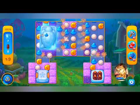 фишдом 2022 # 10578 уровень - прохождение без бустеров # Fishdom,  10578  level - no Boosters.