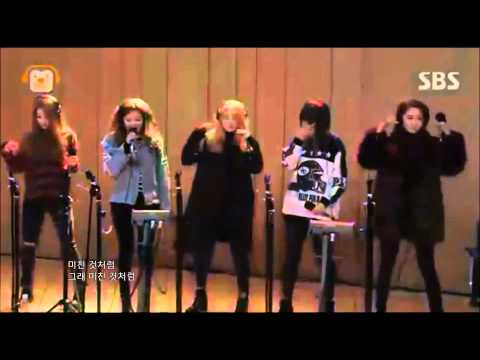 {1080P MR REMOVED} 150209 4MINUTE - 'Crazy' @ Cultwo Show