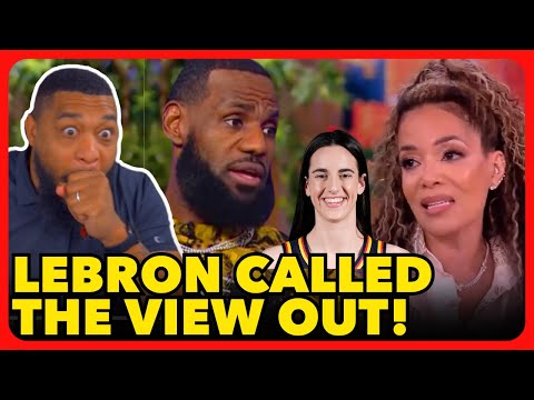 Lebron James DESTROYS The View For HATING Caitlin Clark