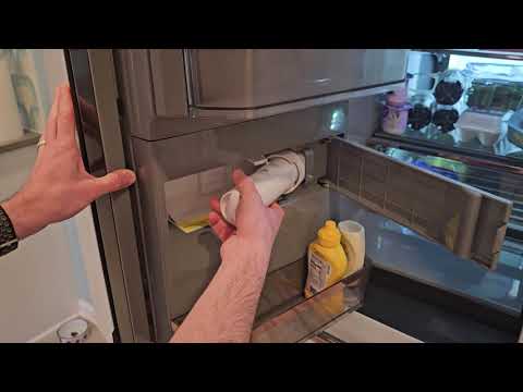 How To Replace Water Filter in a GE Cafe Fridge