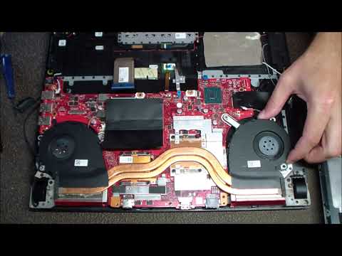 Asus G531GT-BI7N6 Disassembly for DC Jack Repair