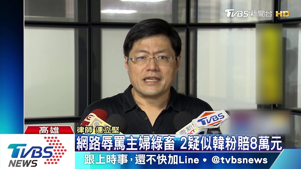 網路辱罵主婦綠蛆 2疑似韓粉賠8萬元