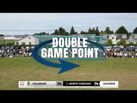 Double Game Point: North Carolina vs. Colorado
