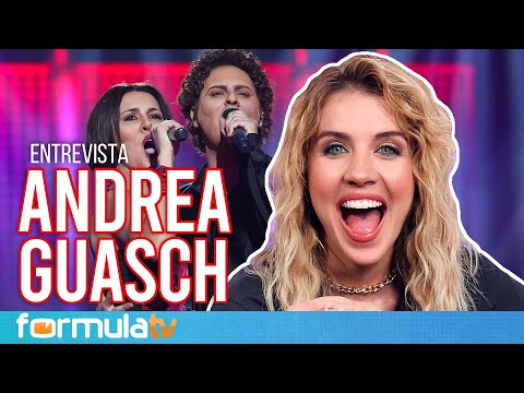 Andrea Guasch repasa todo su paso por TCMS: de Chanel a Chenoa pasando por Shakira y Carmen Sevilla