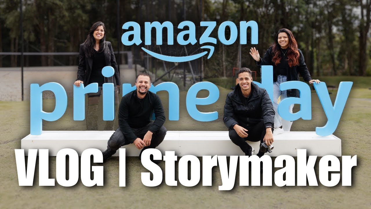 VLOG Storymaker | Fiz um evento para a Amazon Prime Day