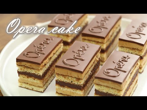 Cách làm bánh Opera | Opera cake