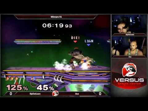 06/04/15 Versus Weekly Melee - Ace (Ganon) vs SipDatLean (Falco)