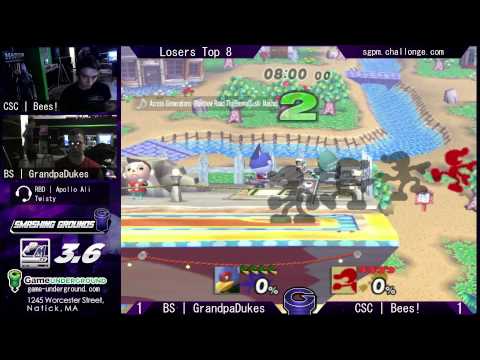 I Can't Believe Its Not Melee What a Twist! - CSC | Bees! (G&W) vs BS | GrandpaDukes (Falco, DK)
