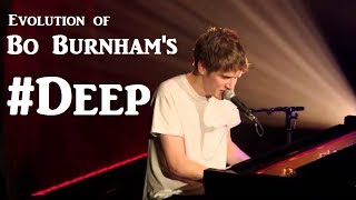 Evolution of Bo Burnham&#39;s &quot;#Deep&quot;