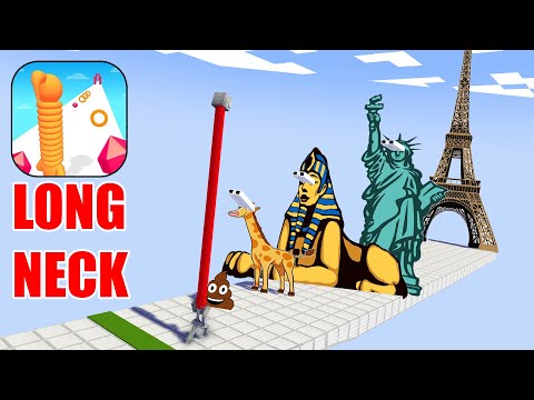 LONG NECK RUN CHALLENGE - Minecraft Animation