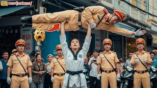 Taekwondo Champion Was Humiliated By Traffic Police. What Happened Next Left The Entire Police St...