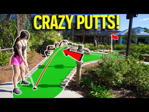 We Found an Awesome Mini Golf Course by the Beach!