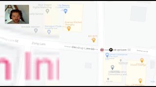 Just click the correct intersection