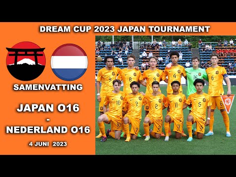 Highlights Dream Cup Japan 2023 | Japan O16 - Nederland O16 | zondag 4 juni 2023