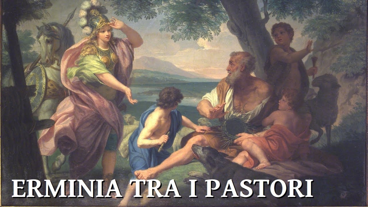 Erminia tra i pastori