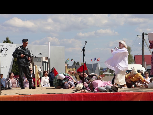 Сценка. Празднование Дня Победы в Базарных Матаках