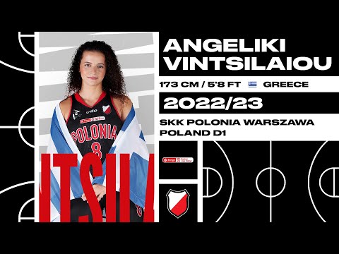 Angeliki Vintsilaiou #8 highlights | 2022/23 Polonia Warszawa (Poland W D1 & EWBL)