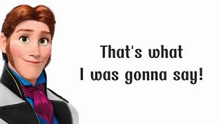 Love Is an Open Door - Kristen Bell &amp; Santino Fontana From &quot;Frozen&quot; (Lyrics)