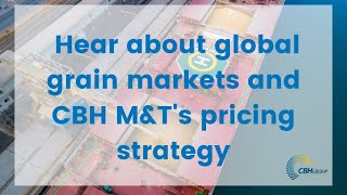 Hear about global grain markets and CBH's pricing strategy - Jason Craig (audio interview)