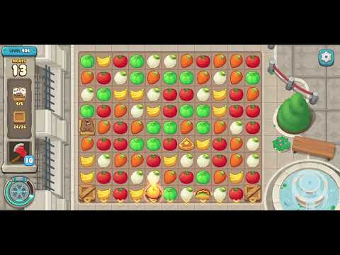 We Bare Bears Match3 Repairs Level 406 - No Boosters