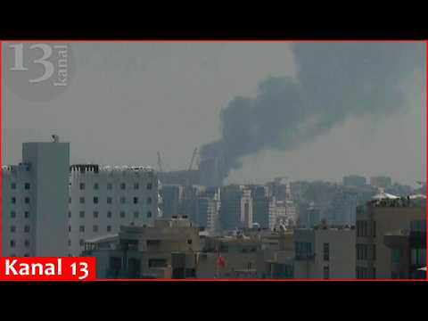 Live from Tel Aviv as sirens sound in Israel as Israel warns of 'the possibility of missiles