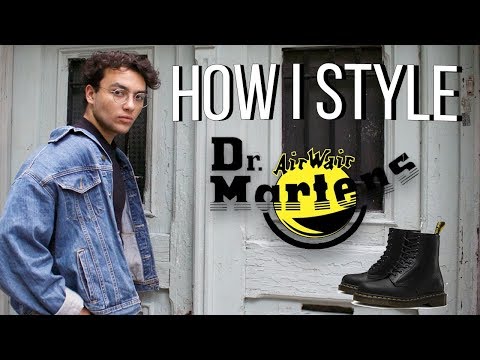 How I Style Dr. Martens | Grunge Outfits | Mens...