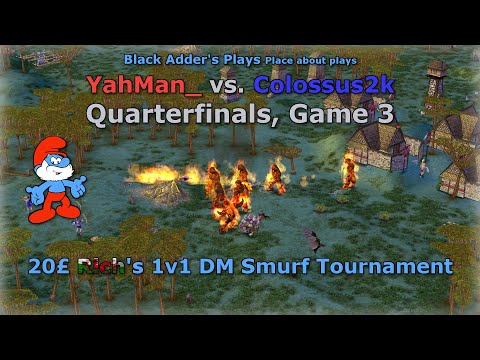 Rich's 1-Day DM Smurf Tournament, Quarterfinals - YahMan_ vs. Colossus2k, G3 - Age of Mythology: TT