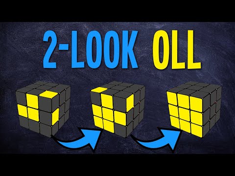 2-Look OLL Tutorial | Beginners CFOP