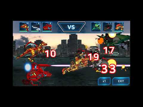 Dino robot infinity game