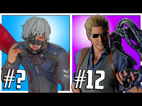 All 39 Killers Ranked WORST to BEST! (Dead by Daylight Killer Tier List)