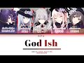 [KAN/ROM/ENG] - 神っぽいな(Kamippoi na)/God Ish Nightcord 25ji × Hatsune miku Color Coded  Lyris
