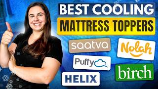 Best Cooling Mattress Toppers | Soft Comfort That Stays Cold on a Budget
