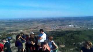 preview picture of video 'CEG Terra Alta - Plantem la Senyera a Puig Cavaller'