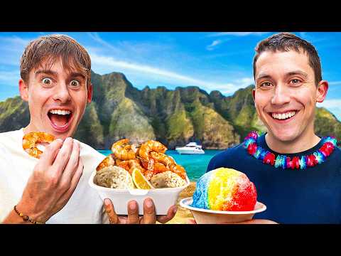Two Brits try Hawaiian Street Food!