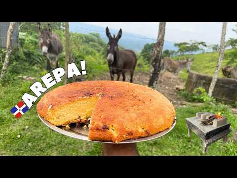 AREPA DOMINICANA de Maíz 🌽 | EL FOGON DEL CAMPO