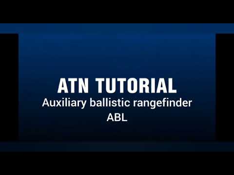 ATN Auxiliary ballistic rangefinder ABL