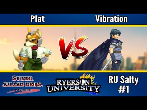 RU Salty Winter 2018 #1 - Plat (Fox) vs Vibration (Marth) - Winners Round 5